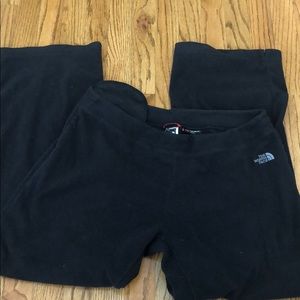 North face fleece sweat pants
